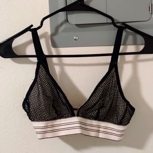 All.You.Lively Black and Pink Bralette